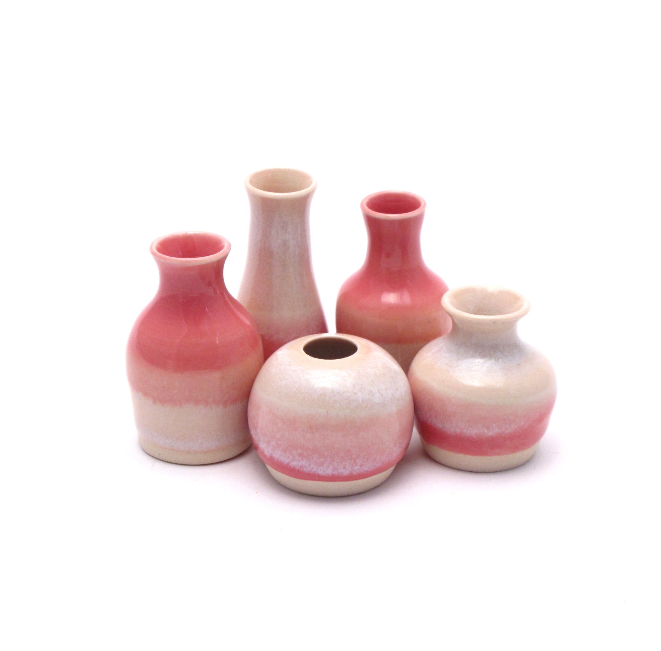Pretty in Pink Mini Vase Collection