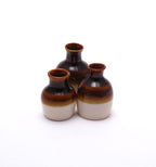 Bean Pot Brown Mini Vase Collection