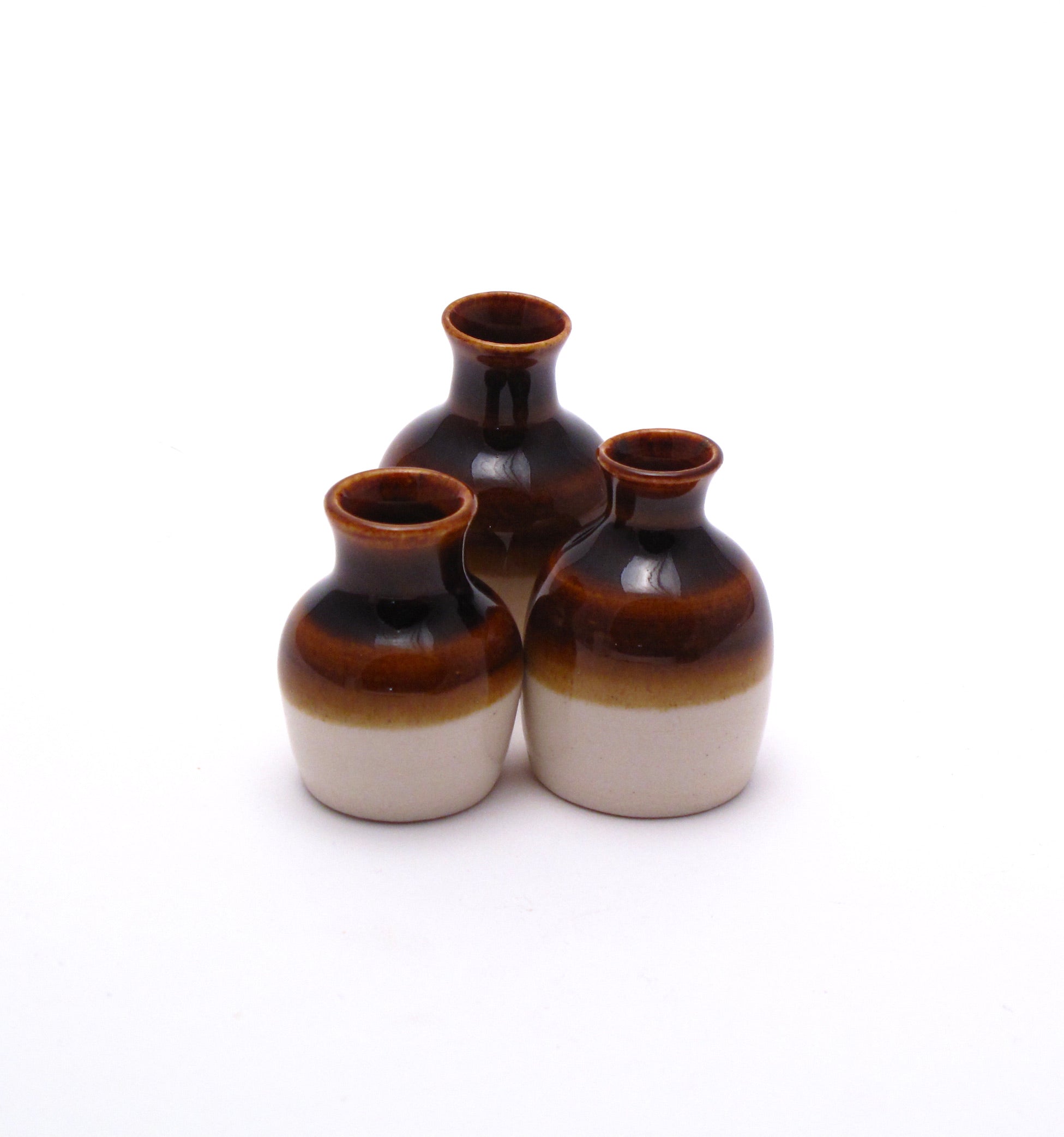 Bean Pot Brown Mini Vase Collection