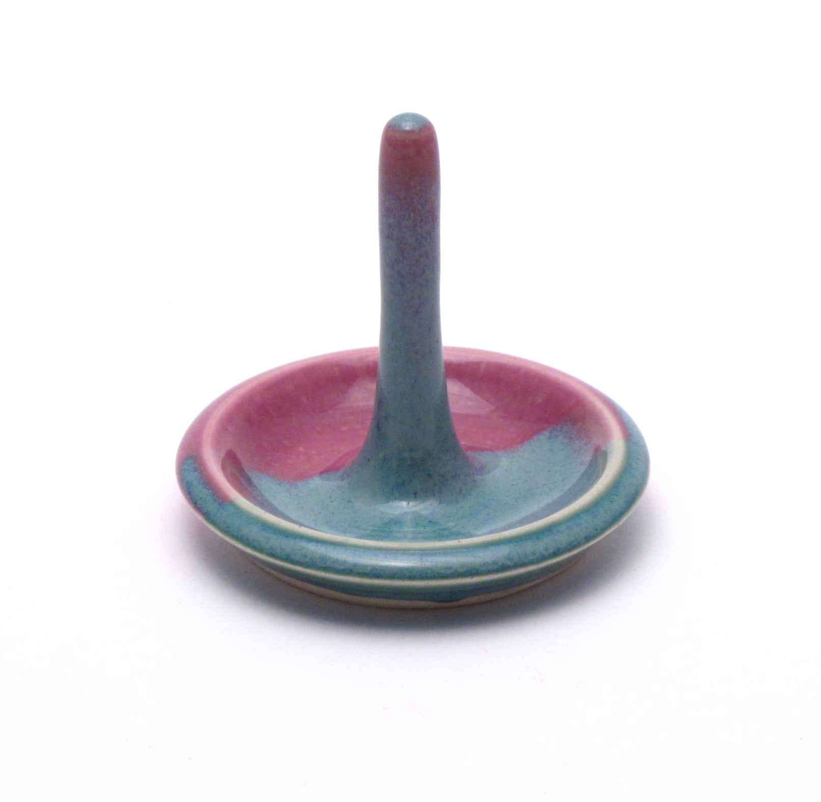 Teal and Lilac Ring Holder