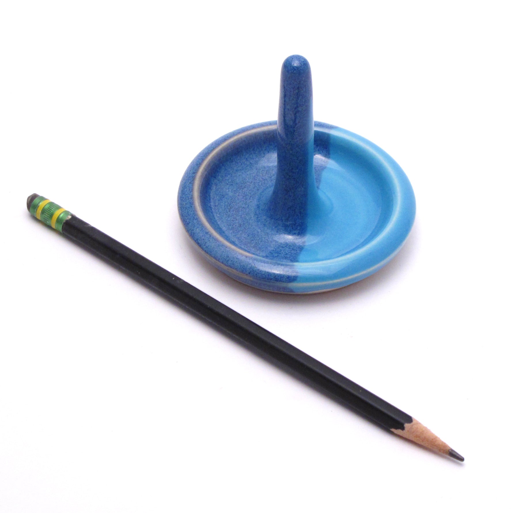 Blue and Aqua Ring Holder