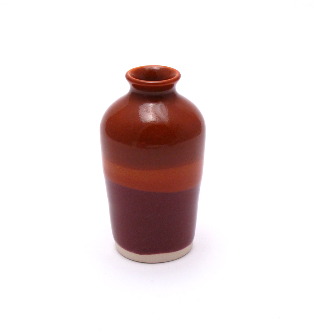 Orange and Raspberry Bud Vase