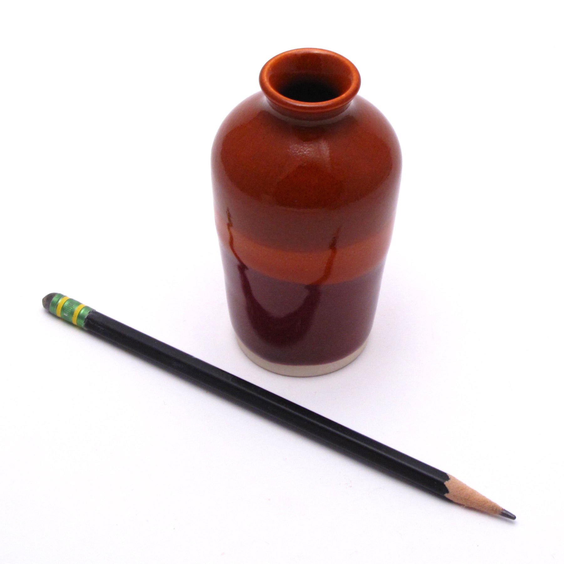 Orange and Raspberry Bud Vase