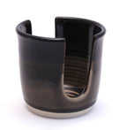 Black and Stone Sponge Holder