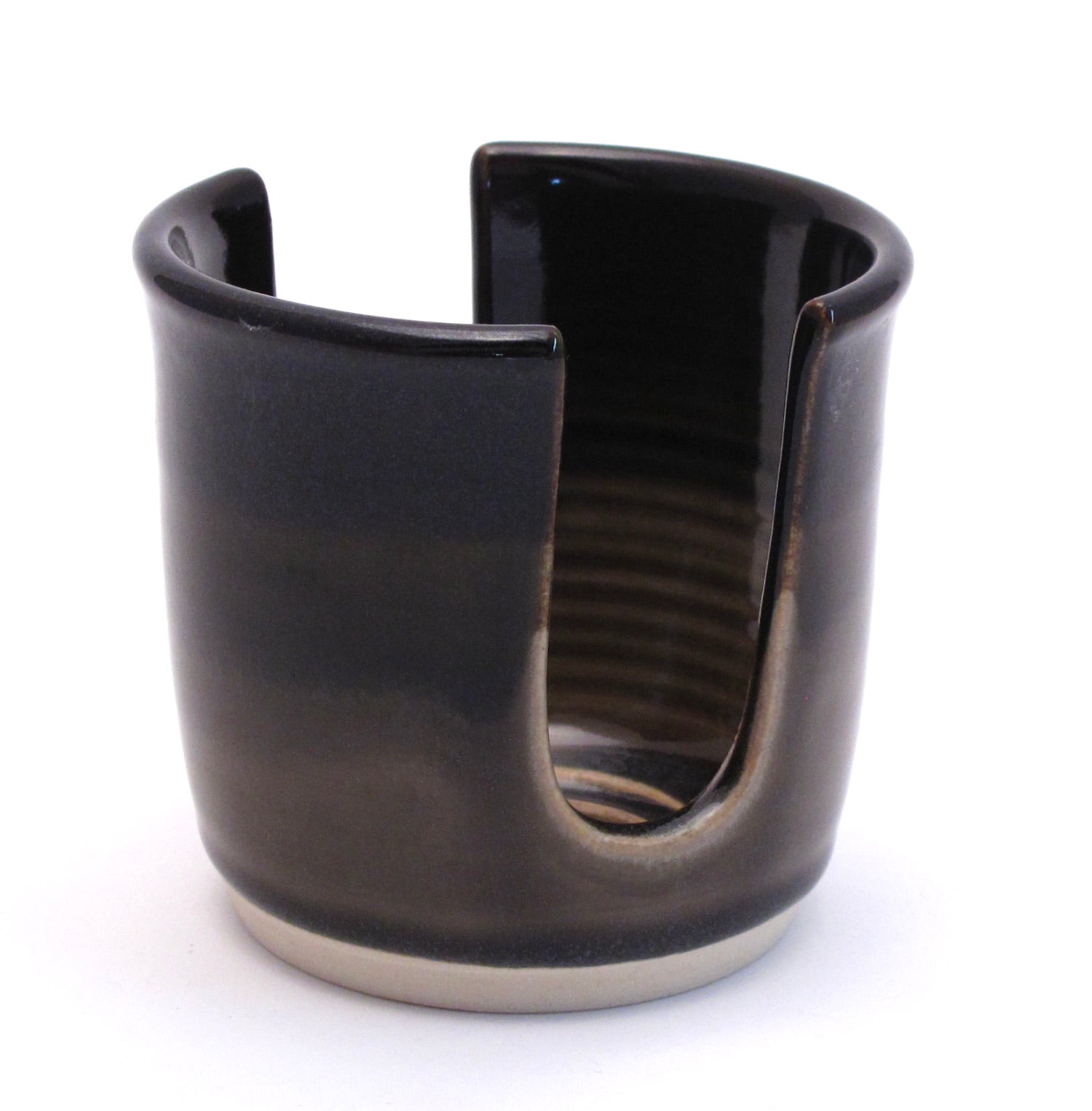 Black and Stone Sponge Holder