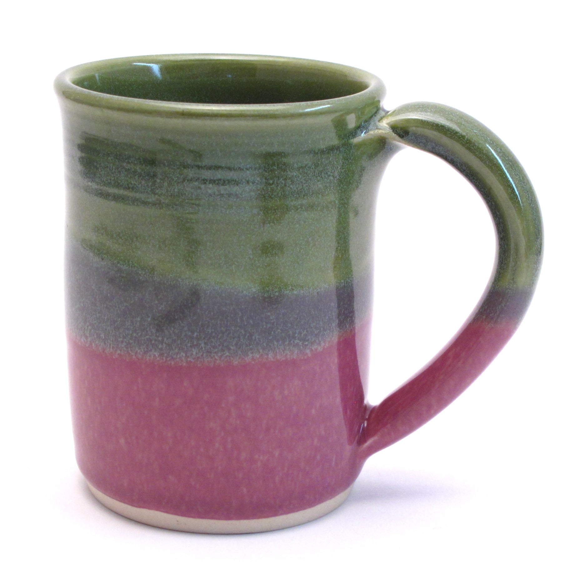 Green and Lilac Large Mug