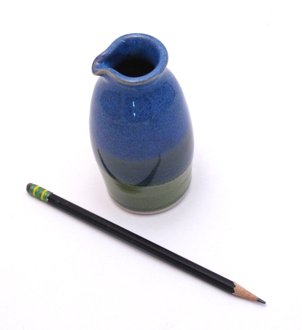 Blue and Green Creamer