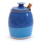 Blue and Aqua Sugar Bowl