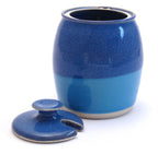 Blue and Aqua Sugar Bowl