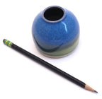 Blue and Green Ikebana Vase