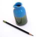 Aqua and Green Creamer