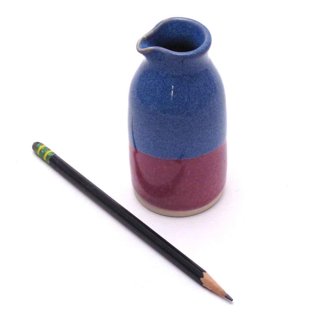 Blue and Lilac Creamer