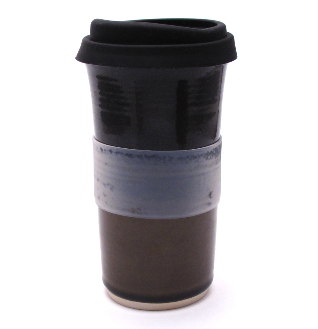 Black and Stone Travel Mug