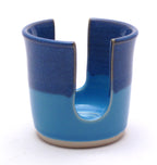 Blue and Aqua Sponge Holder