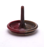 Raspberry and Stone Ring Holder