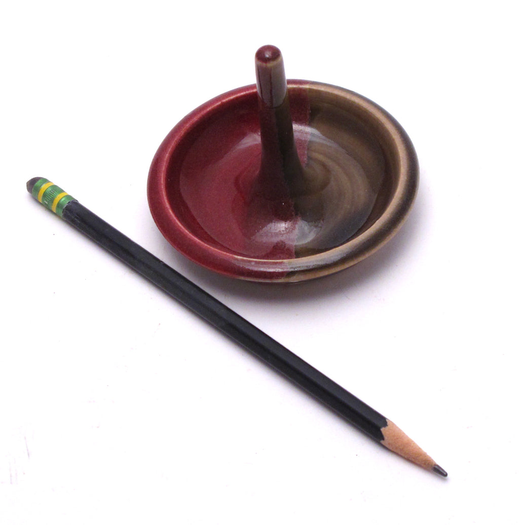 Raspberry and Stone Ring Holder