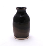 Black and Stone Bud Vase