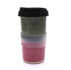 Green and Lilac Travel Mug
