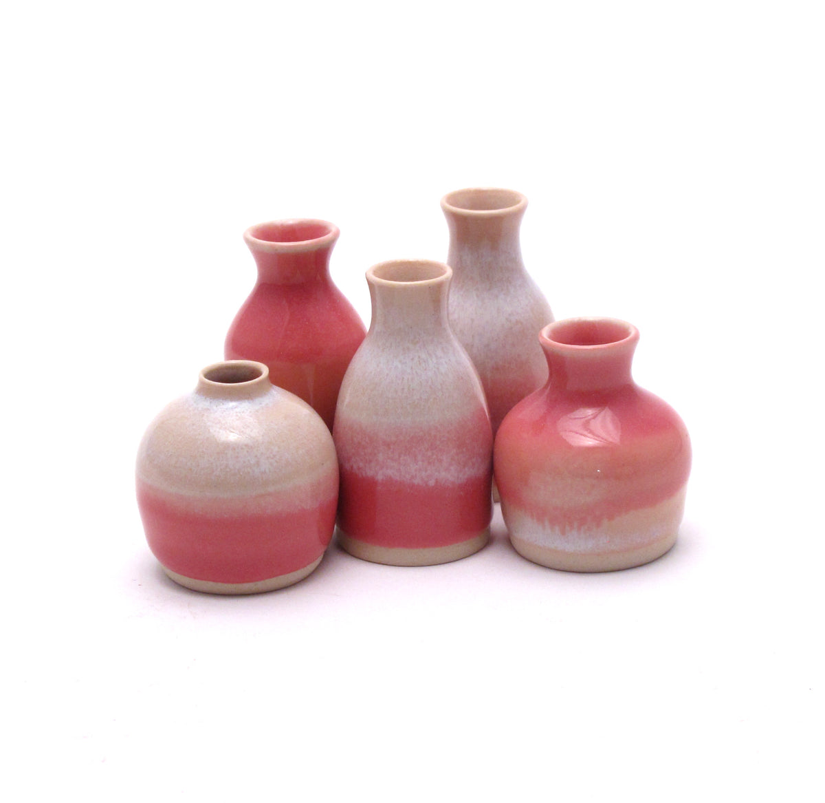 Pretty in Pink Mini Vase Collection