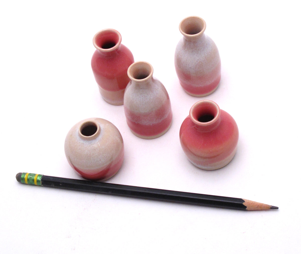 Pretty in Pink Mini Vase Collection