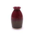 Raspberry and Stone Bud Vase