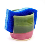 Green and LIlac Sponge Holder