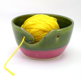 Blue and Lilac Yarn Bowl