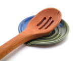Yellow and White Spoon Rest