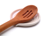 Raspberry and Stone Spoon Rest