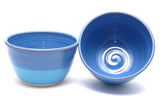 Pair of Blue and Aqua Ramen Bowls